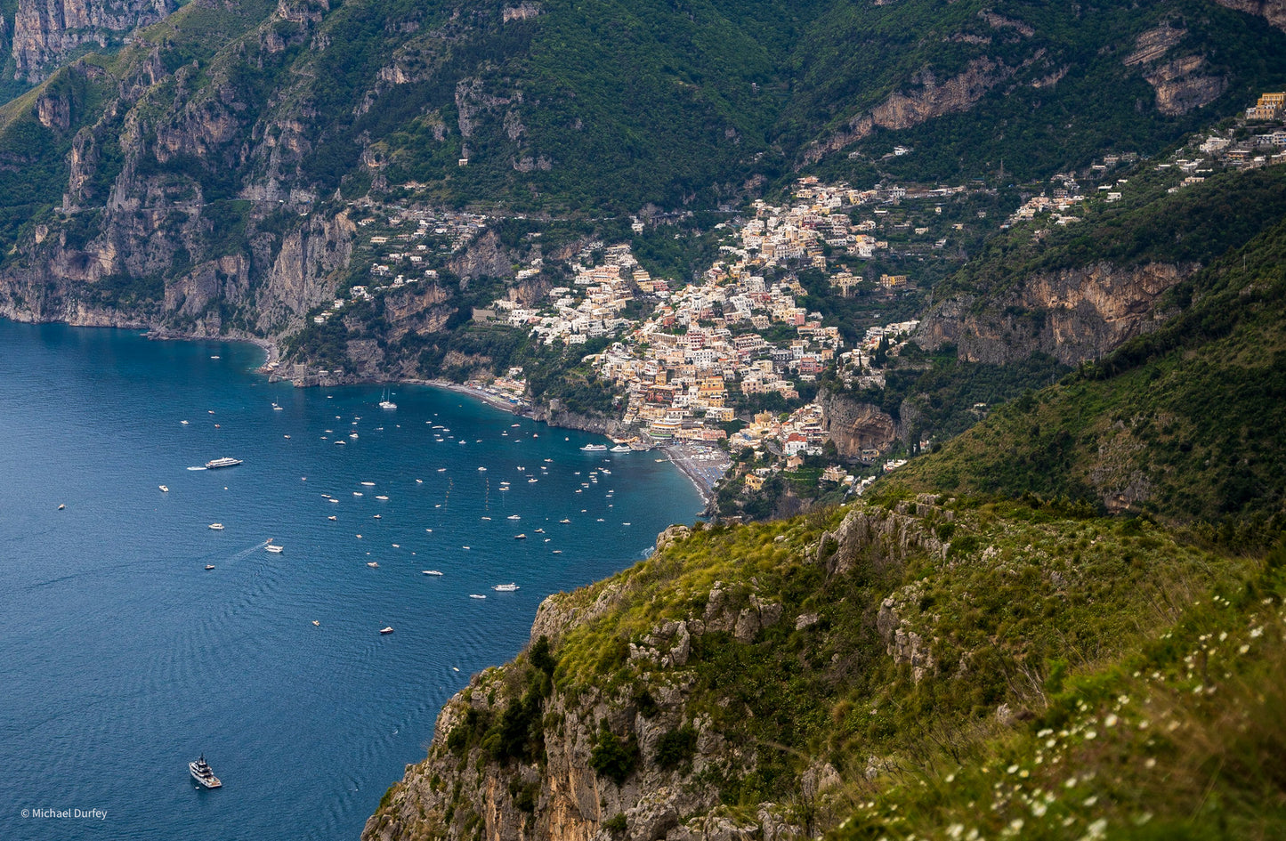 Positano from Above – A Heavenly View from The Path of the Gods